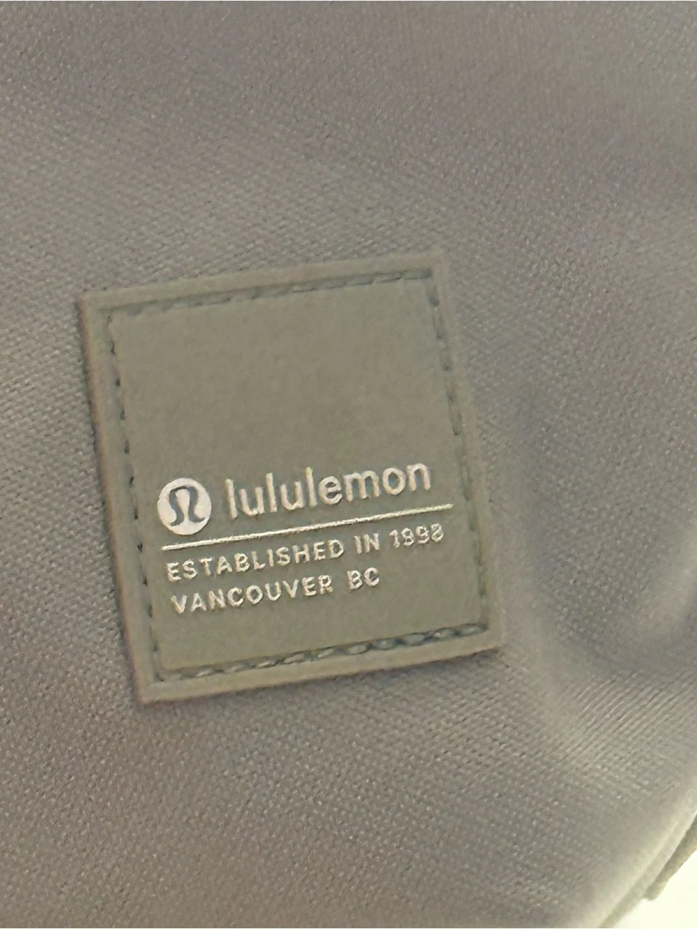 lululemon athletica Gray Double-Zip Backpack